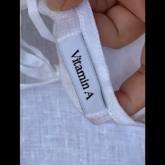 Vitamin A NOLA MINI DRESS, WHITE XS - Picture 11 of 13